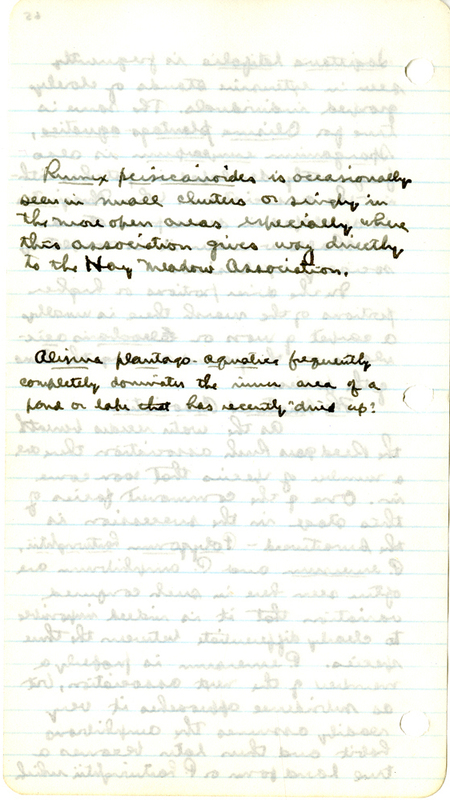 Raymond J. Pool Field Notes and Records