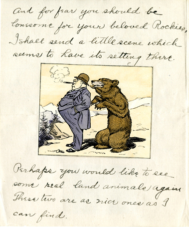 Edith Schwartz Clements handwritten letter