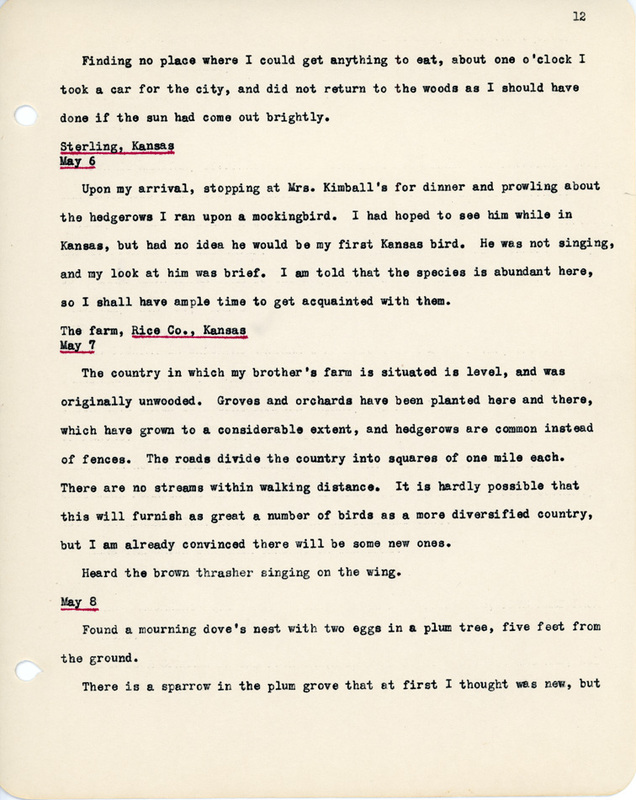 Elizabeth Van Sant transcribed letters