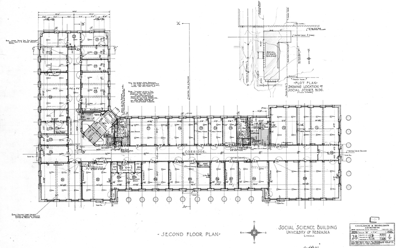 Description: Second Floor Plan Year: 1917
