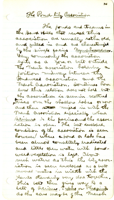 Raymond J. Pool Field Notes and Records