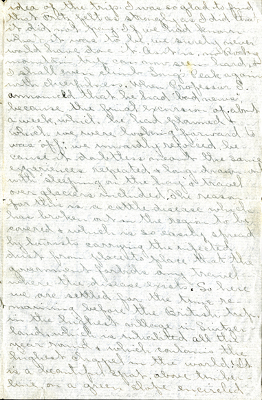 Edith Schwartz Clements handwritten letter