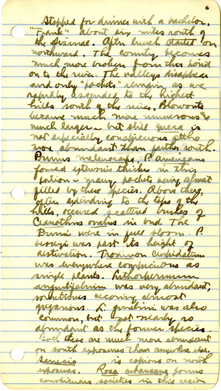 Raymond J. Pool Field Notes and Records