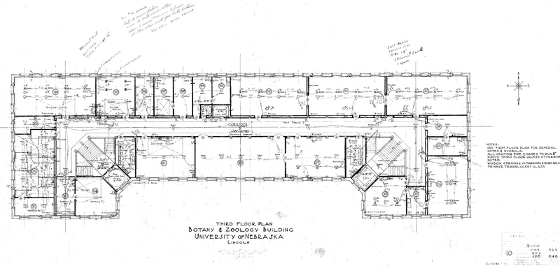 Description: Third Floor Plan Year: 1916