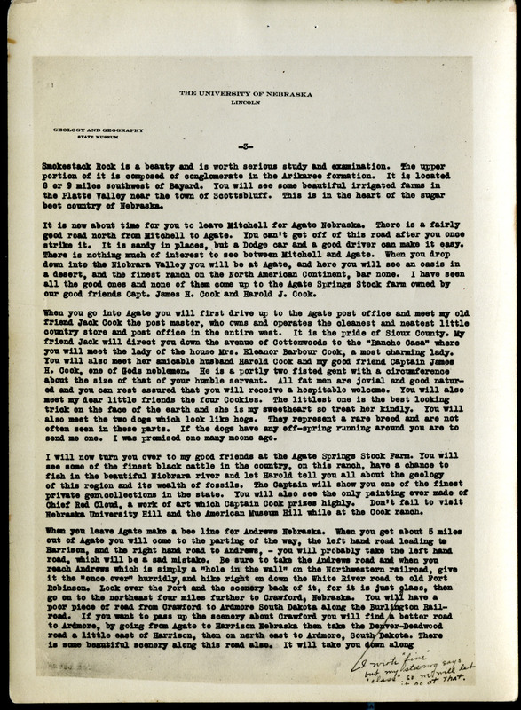 Frank H. Shoemaker typescript, 7 pages, detailing story titled "Wild Goose Trip."