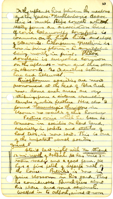 Raymond J. Pool Field Notes and Records