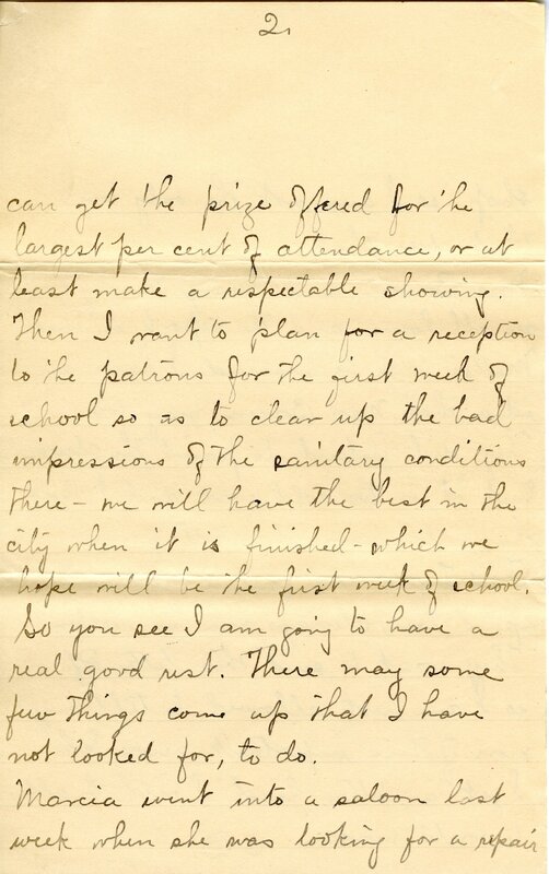 Handwritten 3 page letter from unkown to Lawrence Bruner, "I didn't intend to write another letter until I had…"