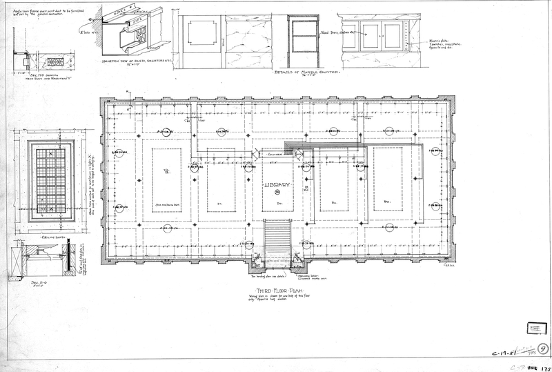 Description: Third Floor Plan Year: 1912