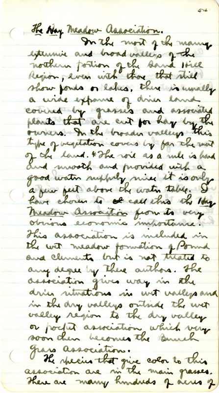 Raymond J. Pool Field Notes and Records