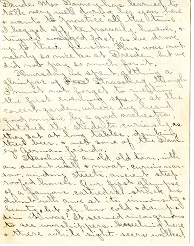 Edith Schwartz Clements, Letters, July 8, 1911