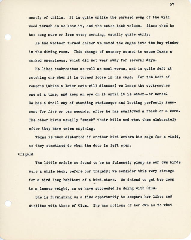 Elizabeth Van Sant transcribed letters