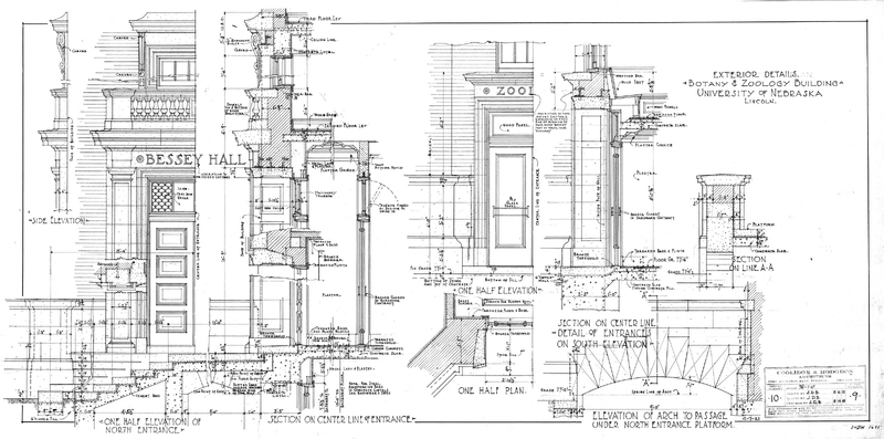 Description: Exterior Detail Year: 1916