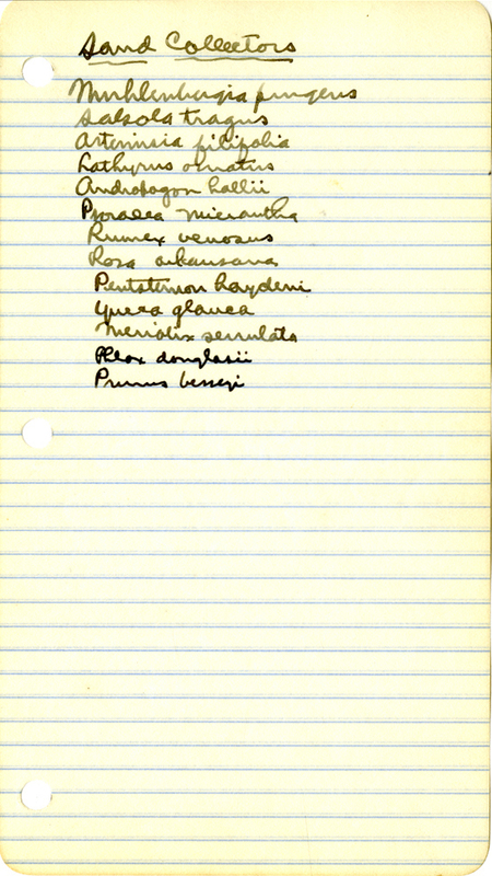 Raymond J. Pool Field Notes and Records