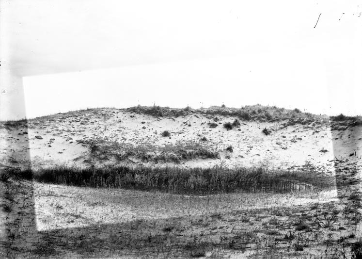 Original caption: Sink between hills north of Dewey Lake, Cherry Co., June 8, 1903. Cherry County.