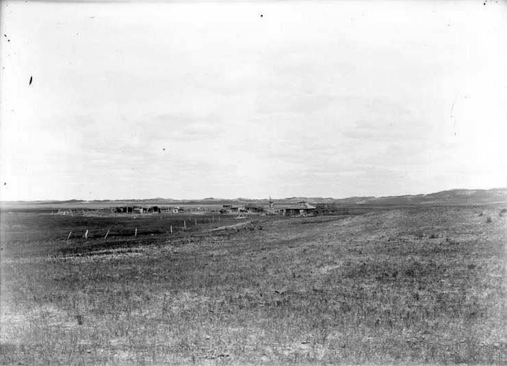 Original caption: Stillwell's Ranch, Hackberry Lake, Cherry Co., Nebr. June 1903. Cherry County.