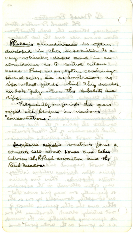 Raymond J. Pool Field Notes and Records