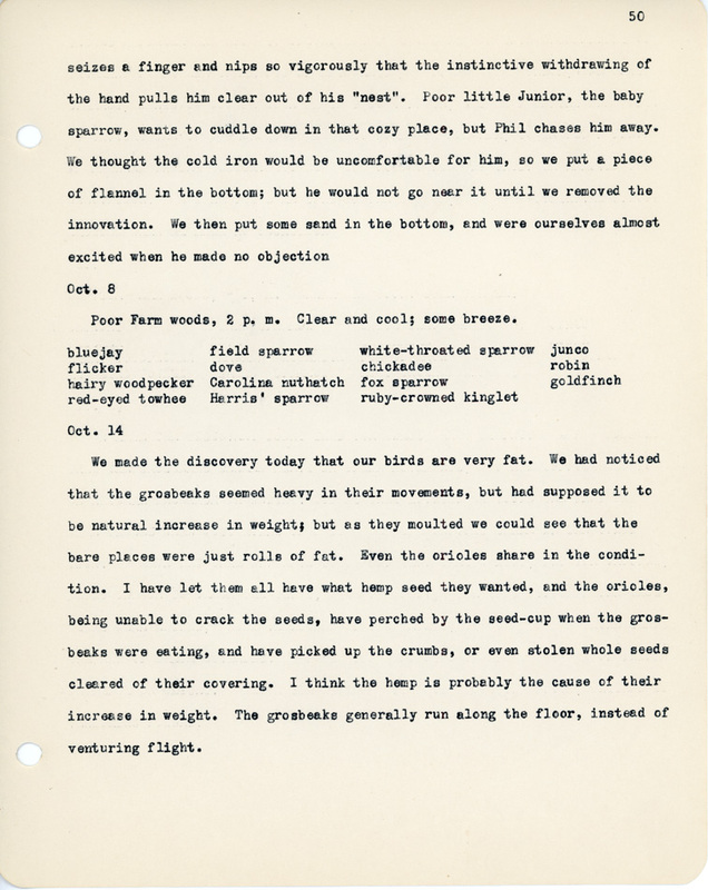 Elizabeth Van Sant transcribed letters