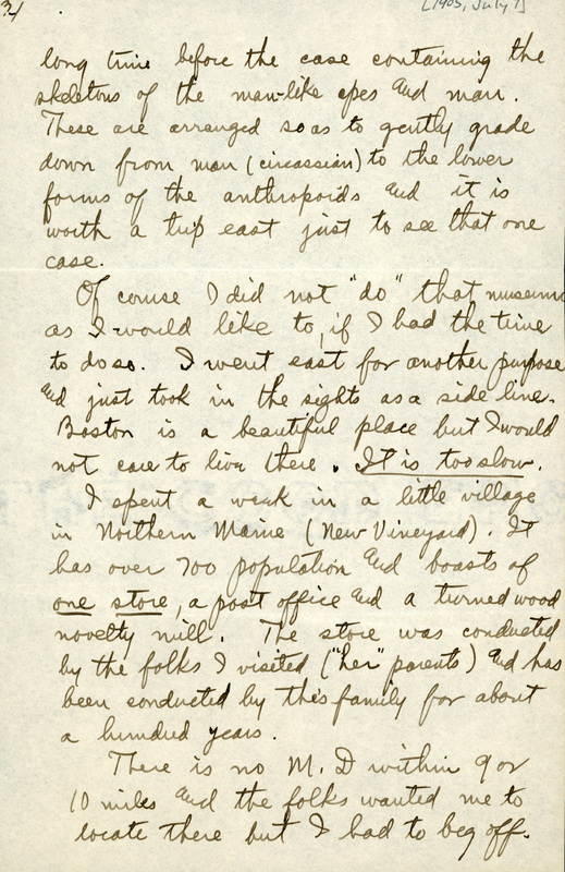 Handwritten letter, 7 pages, from  I.S. [Isador] Trostler to Frank H. Shoemaker, "Yours of 24-38 red on 29th. Your cipher was easy (after I had the key). You look for something difficult in nine do you not?"