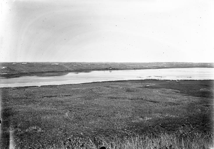 Original caption: Hackberry Lake, Cherry Co., Nebr. (Part 2 of panorama) July 1911. Cherry County.