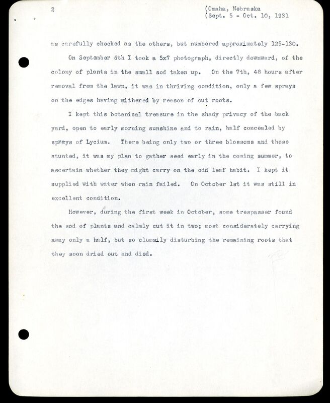 Frank Shoemaker - Omaha, Lincoln, and Nebraska Narratives