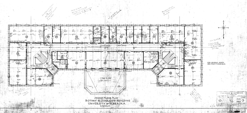 Description: Second Floor Plan Year: 1916