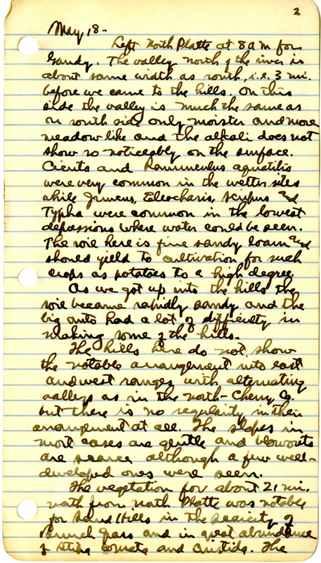 Raymond J. Pool Field Notes and Records