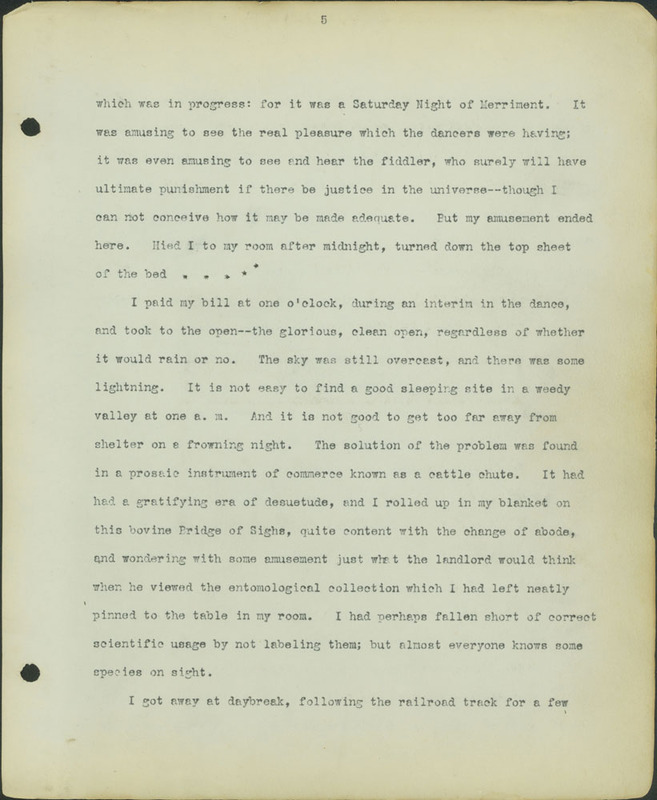 Frank Shoemaker Narratives, Dundy, Hitchcock, Redwillow, Furnas Counties, 1912