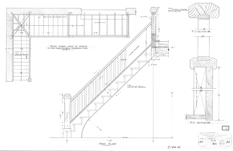 Staircase Layout Year: 1908