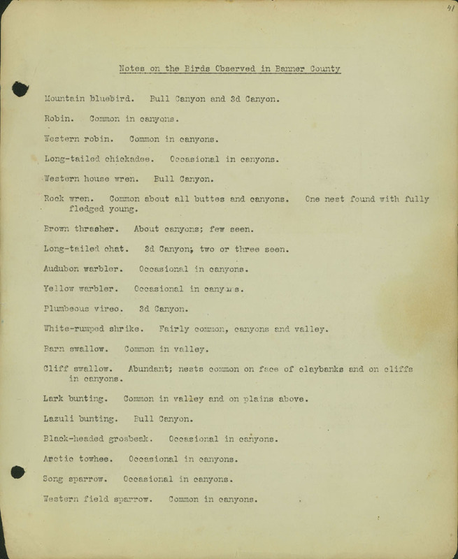 Frank Shoemaker Narratives, Sidney, Banner County, Scotts Bluff, July 30-Aug. 9, 1911