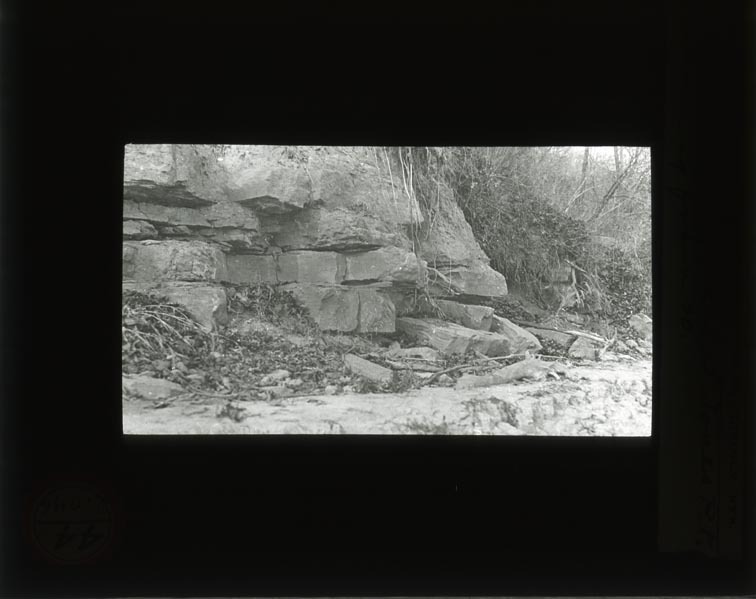 Original caption: XXI-1 NAB. Second l.s. exposed at Jones Pt. reckoning from So. Cass County. (121111-00242)
