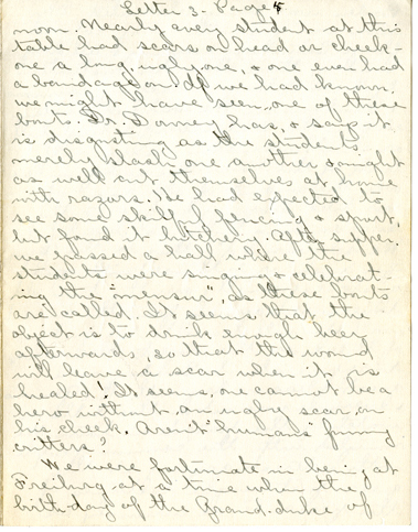 Edith Schwartz Clements, Letters, July 8, 1911