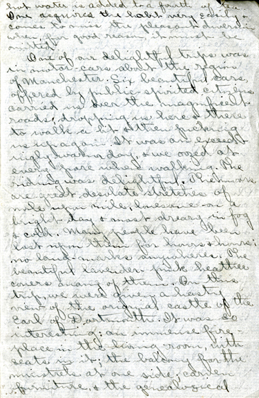 Edith Schwartz Clements handwritten letter