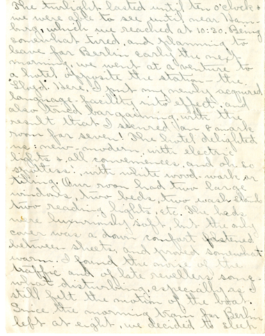 Edith Schwartz Clements, Letters, June 29, 1911
