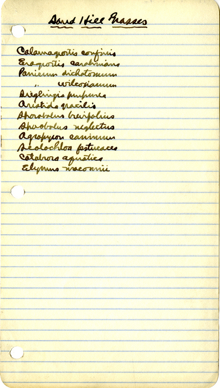 Raymond J. Pool Field Notes and Records