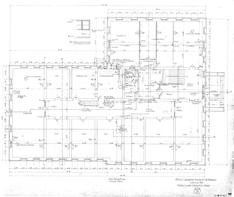 First Floor Plan Year: 1904