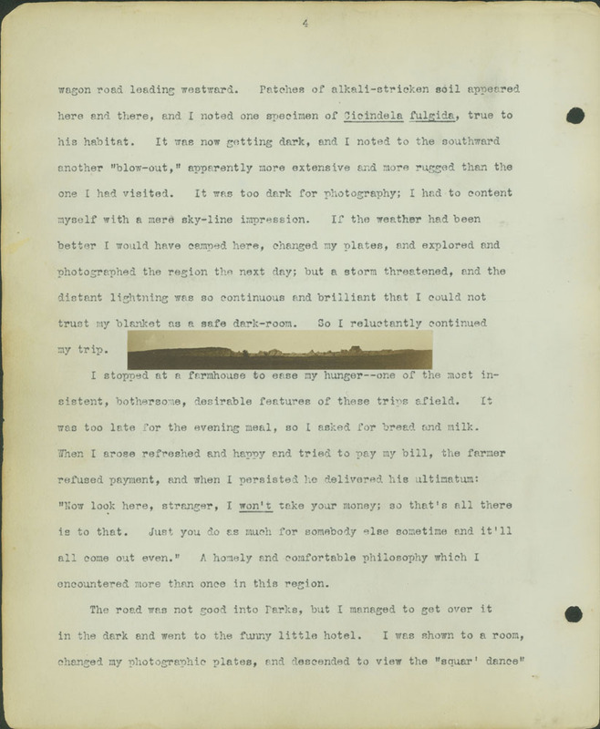 Frank Shoemaker Narratives, Dundy, Hitchcock, Redwillow, Furnas Counties, 1912