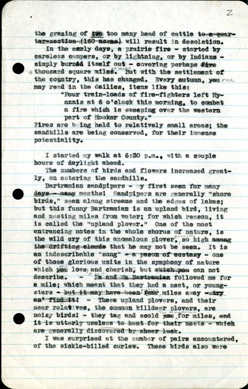 Frank Shoemaker - Sandhills Narratives