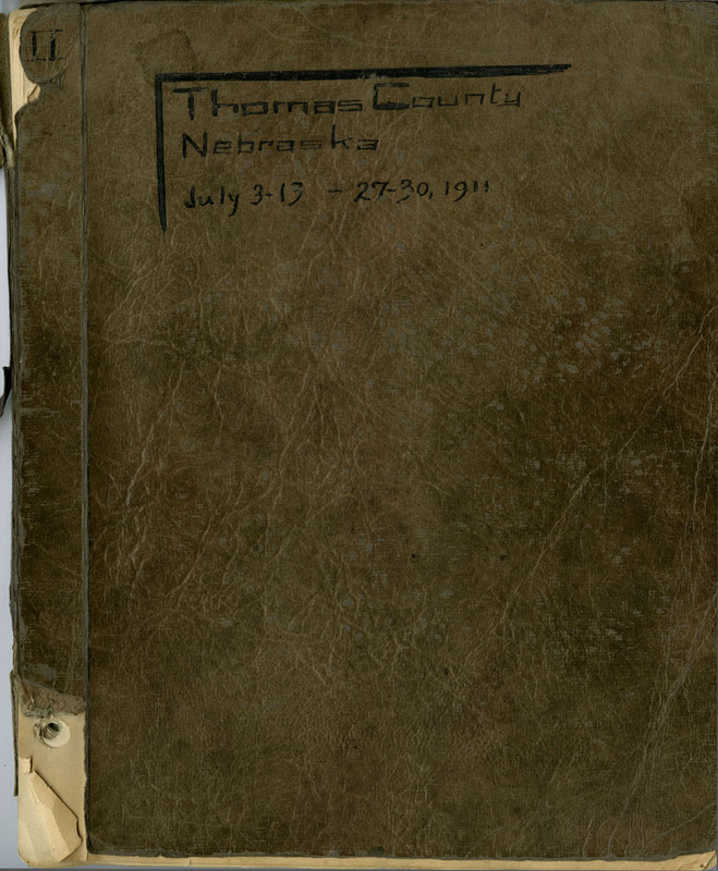 Frank Shoemaker, Narratives, Thomas County, July 3-11, July 27-30, 1911