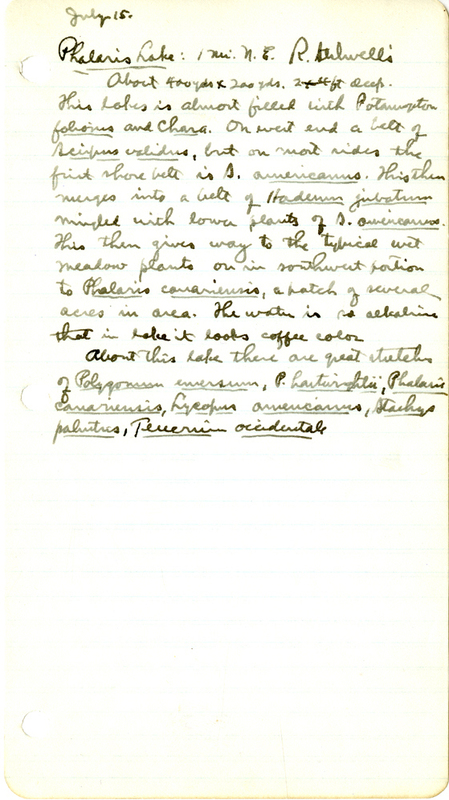 Raymond J. Pool Field Notes and Records