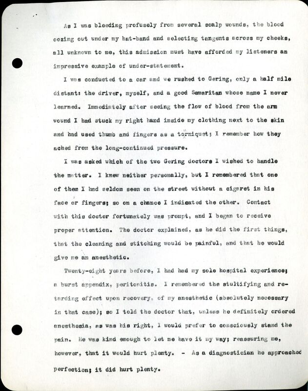 Frank Shoemaker - Sandhills Narratives