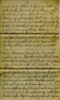 Handwritten 6 page letter from Marcia Bruner to Lawrence Bruner, "I feel more like taking a nap than writing a letter…"