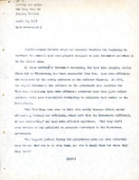 Original title: "Open Arms", Keever's title: "Saigon's Program to Lure Viet Cong Defectors Hits Snag", Article about snags and economic troubles that were beginning to confront the Open Arms program designed to lure Communist defectors to the Allied side, published for the Pittsburgh Post-Gazette