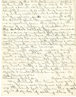 Edith Schwartz Clements handwritten letter