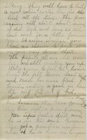Handwritten 3 page letter from Marcia Bruner, "Well you see I have arrived here…"