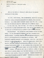 Original title: "Diversion", Keever's title: "'People-Sniffers', Electronic Sensors Seed 'Mc Namara Line' near Khe Sahn." Article draft about IEDs used by Communist forces around Khe Sahn and how the US and Allies deal with them, for the Christian Science Monitor