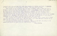 Typewritten letter, 2 pages, from Frank H. Shoemaker to Robert H. Wolcott, "Your letter of January 12-18 was duly received, and I hope the run of hard luck of which it told has turned down another street."