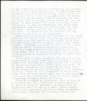Frank H. Shoemaker typescript, 20 pages, detailing bird sightings, field trips, photography, and associated activities in Omaha, Nebraska.