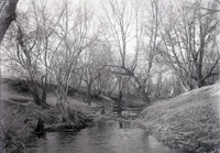 Original caption: Salt Creek SW of Pen. Southwest of penitentiary. Nov. 9, 1913