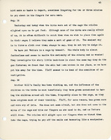 Elizabeth Van Sant transcribed letters