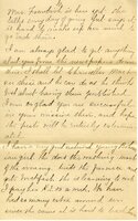 Handwritten 9 page letter from Marcia Bruner to Lawrence Bruner, "An unusual thing received last week…"